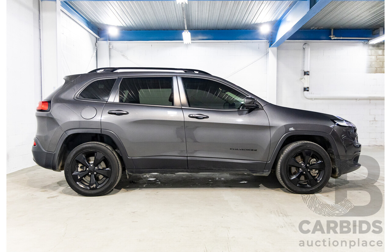 05/2018 Jeep Cherokee Night Eagle (4x4) KL MY18 4d Wagon Granite Crystal Pearl V6 3.2L