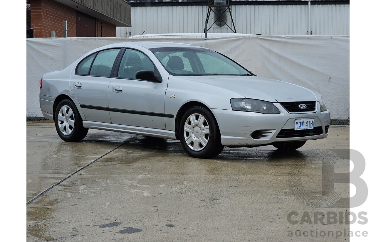 10/2007 Ford Falcon XT BF MKII 07 UPGRADE 4d Sedan Silver 4.0L