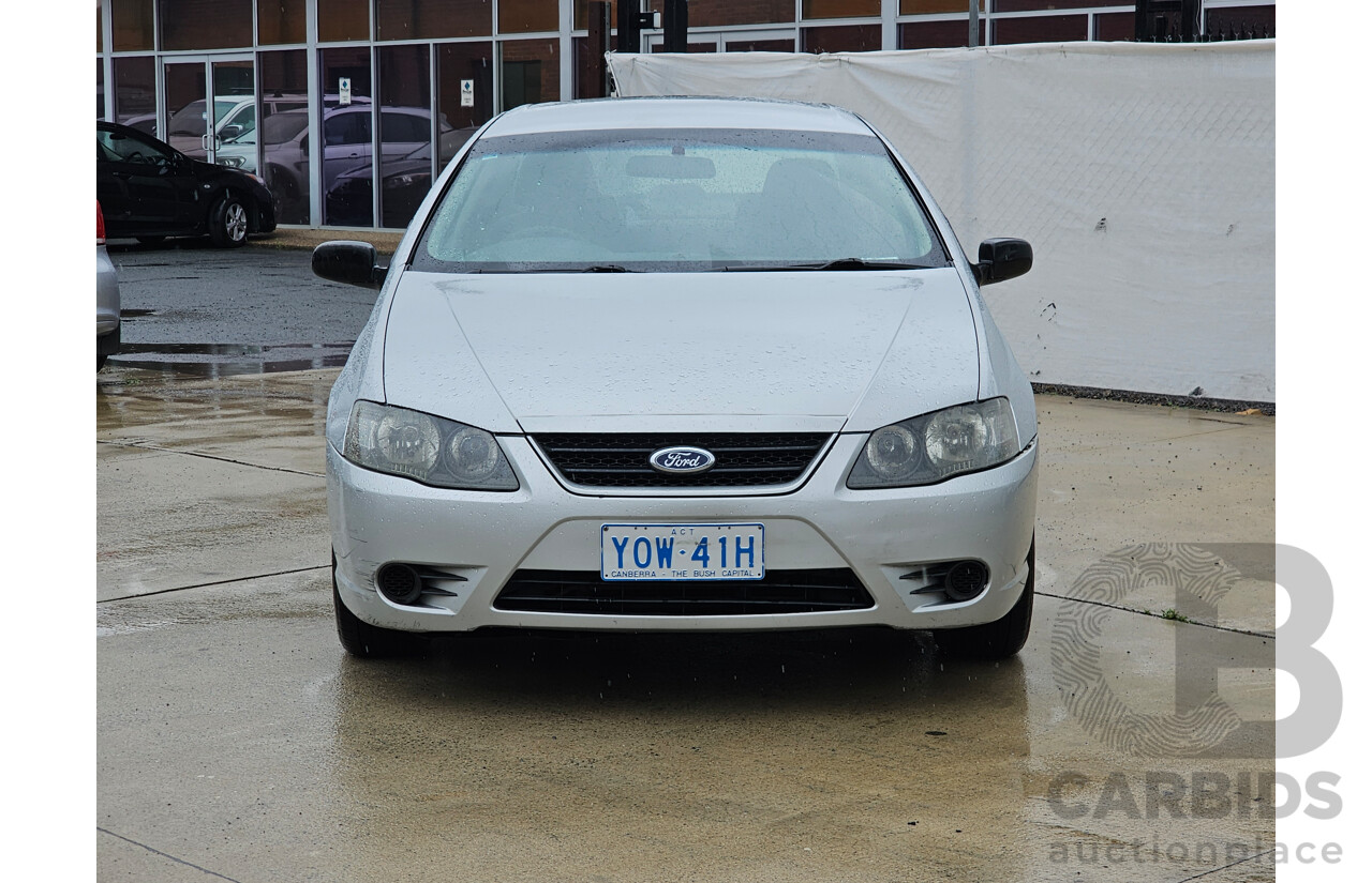 10/2007 Ford Falcon XT BF MKII 07 UPGRADE 4d Sedan Silver 4.0L