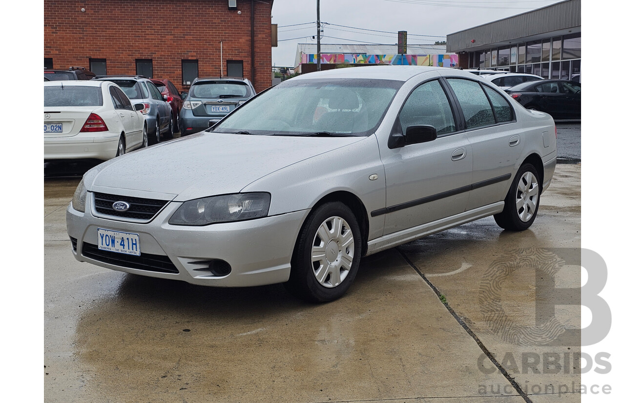 10/2007 Ford Falcon XT BF MKII 07 UPGRADE 4d Sedan Silver 4.0L