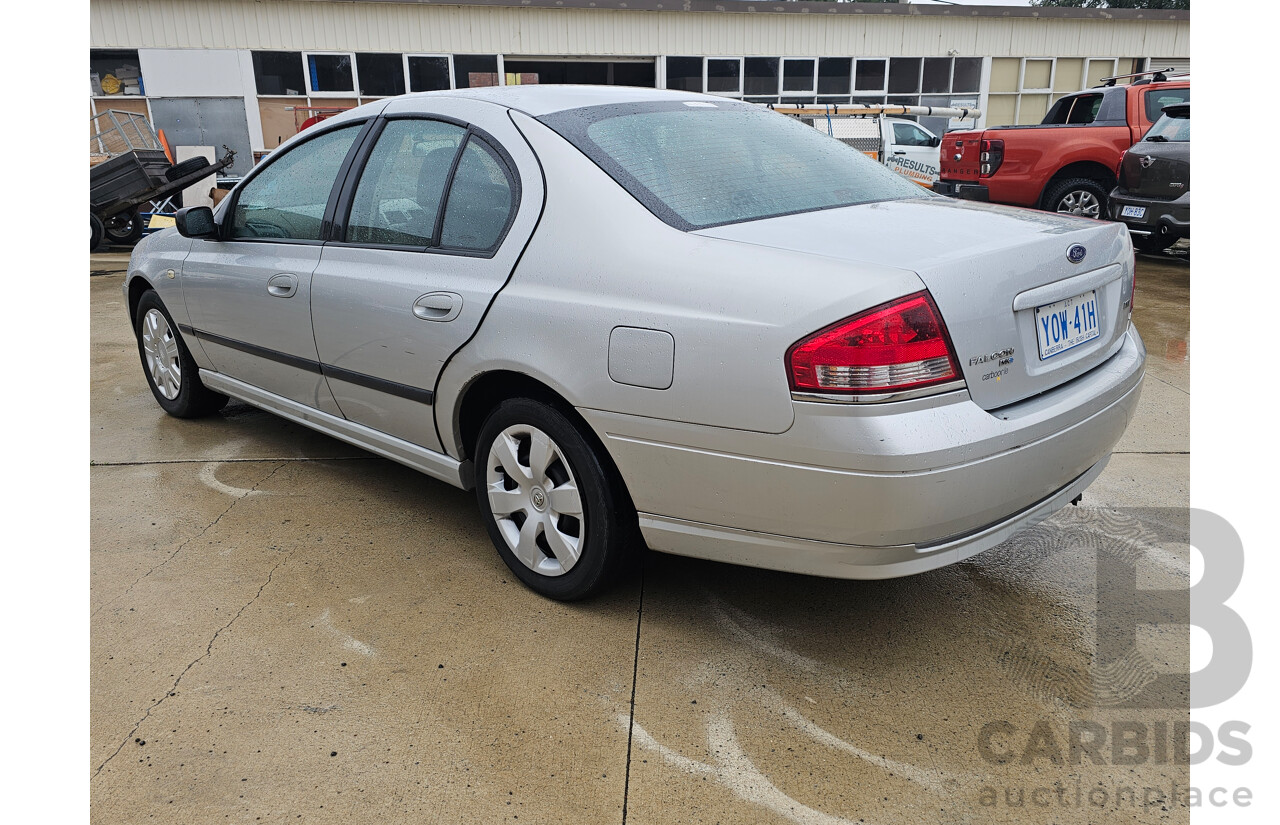 10/2007 Ford Falcon XT BF MKII 07 UPGRADE 4d Sedan Silver 4.0L