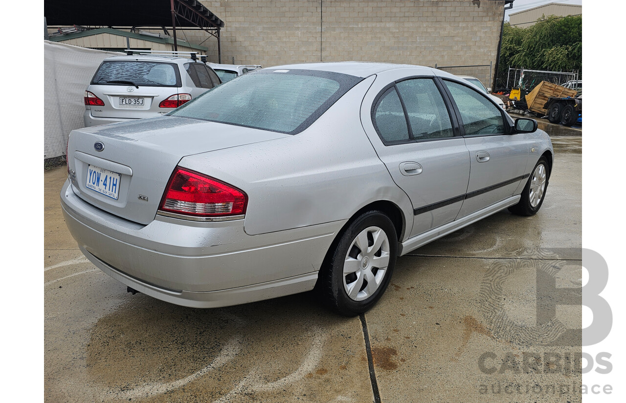 10/2007 Ford Falcon XT BF MKII 07 UPGRADE 4d Sedan Silver 4.0L