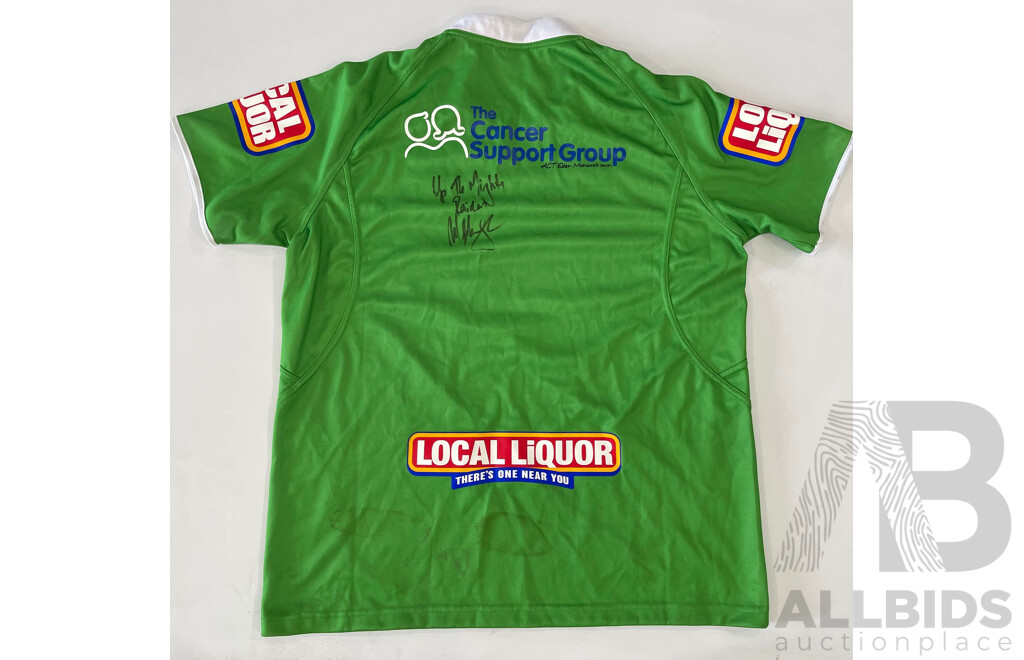 Canberra Raiders 2012 Supporters Jersey