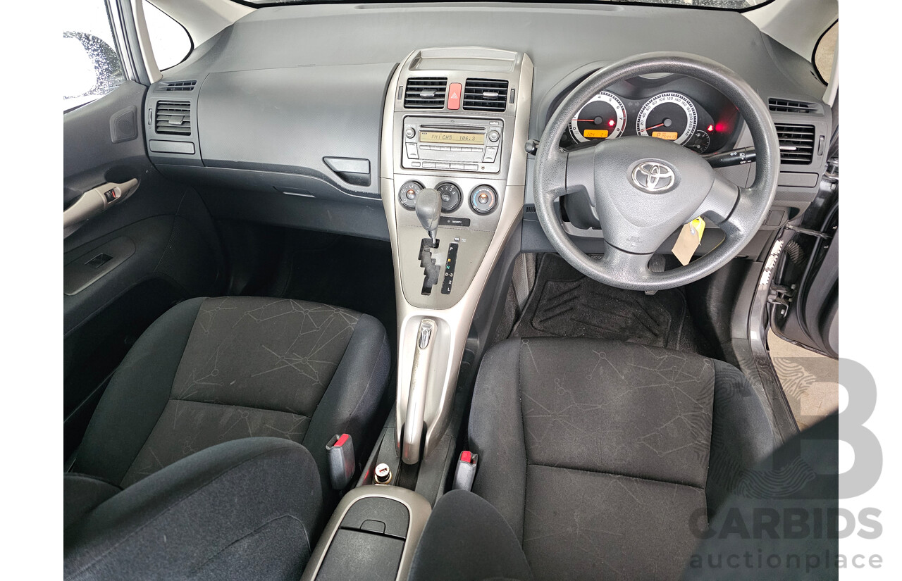 9/2007 Toyota Corolla Ascent ZRE152R 5d Hatchback Grey 1.8L