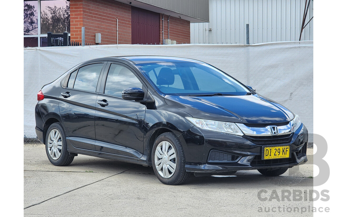 7/2014 Honda City VTi GM MY15 4d Sedan Black 1.5L