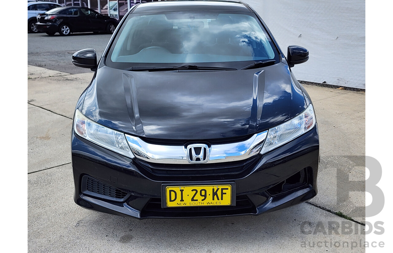 7/2014 Honda City VTi GM MY15 4d Sedan Black 1.5L