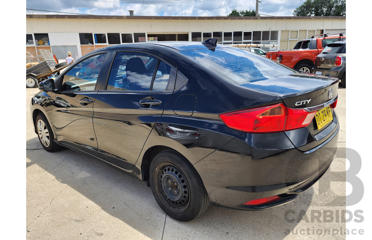 7/2014 Honda City VTi GM MY15 4d Sedan Black 1.5L