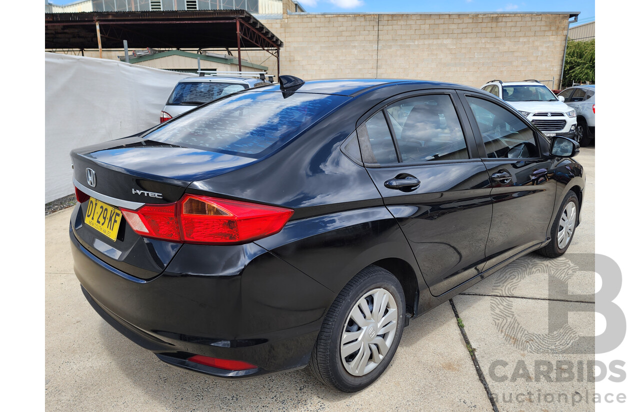 7/2014 Honda City VTi GM MY15 4d Sedan Black 1.5L