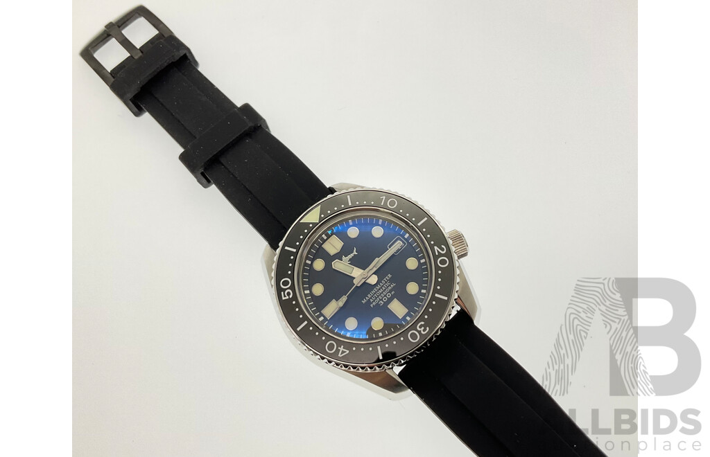 Heimdallr Marinemaster Automatic Professional WR300m, with Box and Spare Wrist Band