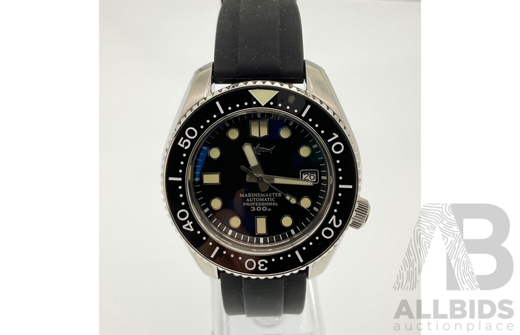 Heimdallr Marinemaster Automatic Professional WR300m, with Box and Spare Wrist Band