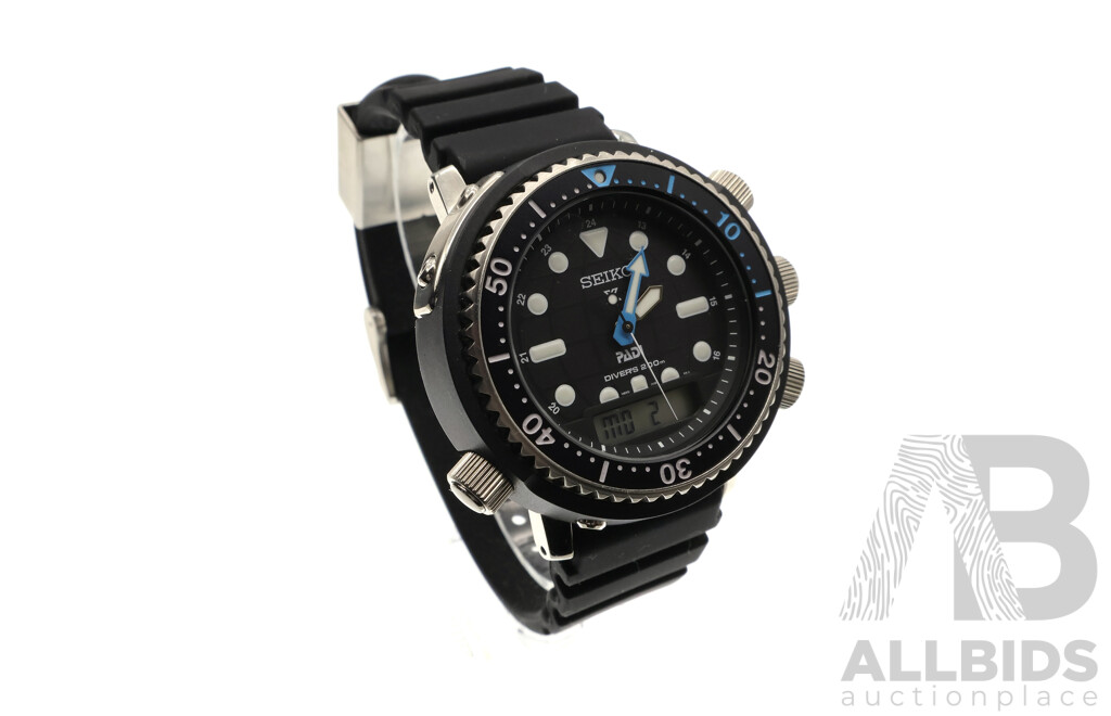 Seiko Divers Watch Padi Arnie 200m Special Edition X 310003 with Presentation Box, SNJ035P