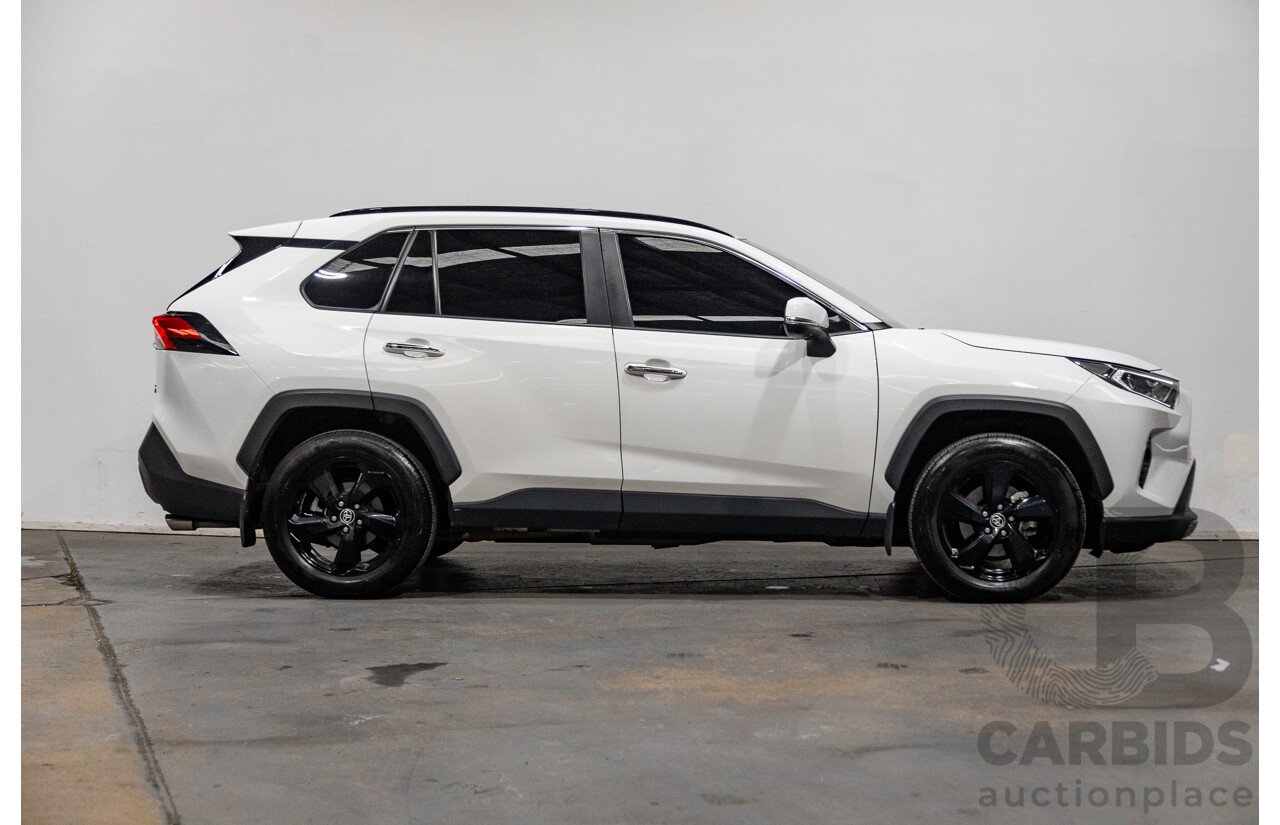 10/2019 Toyota RAV4 Cruiser Hybrid eFour (AWD) AXAH54R White 4d Wagon 2.5L - Hybrid