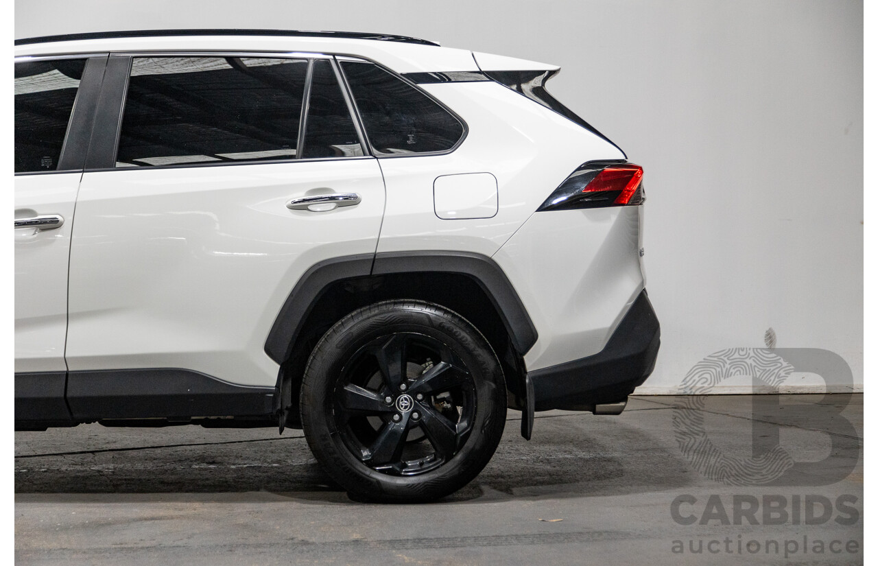 10/2019 Toyota RAV4 Cruiser Hybrid eFour (AWD) AXAH54R White 4d Wagon 2.5L - Hybrid