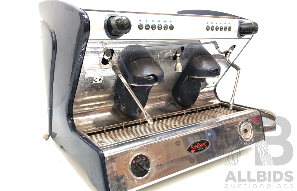 San Remo Two Group Head Coffee Machine