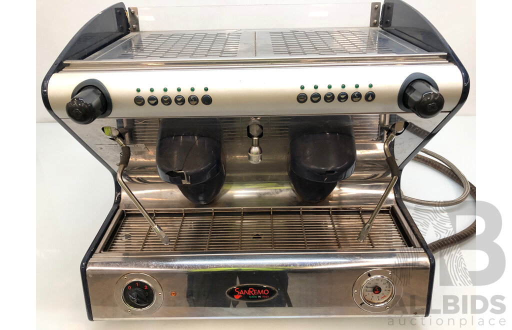 San Remo Two Group Head Coffee Machine