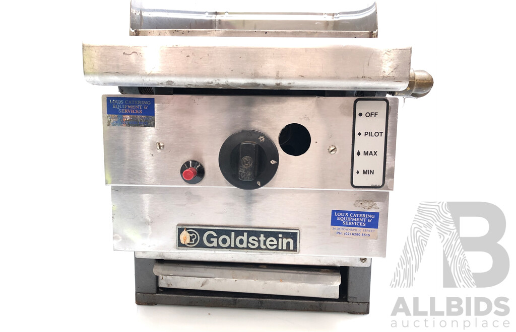 Goldstein Natural Gas Countertop Griddle