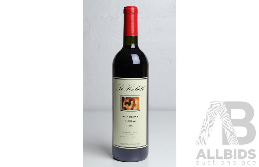 St Hallett Old Block Shiraz Vintage 1993