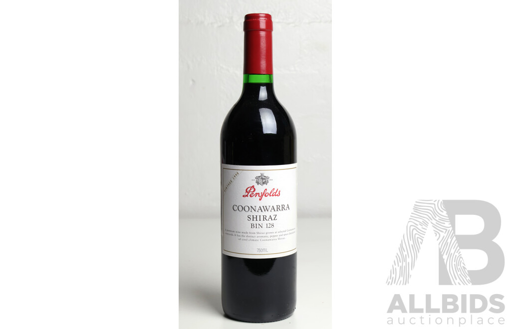 Penfolds Coonawarra Shiraz Bin 128 Vintage 1998