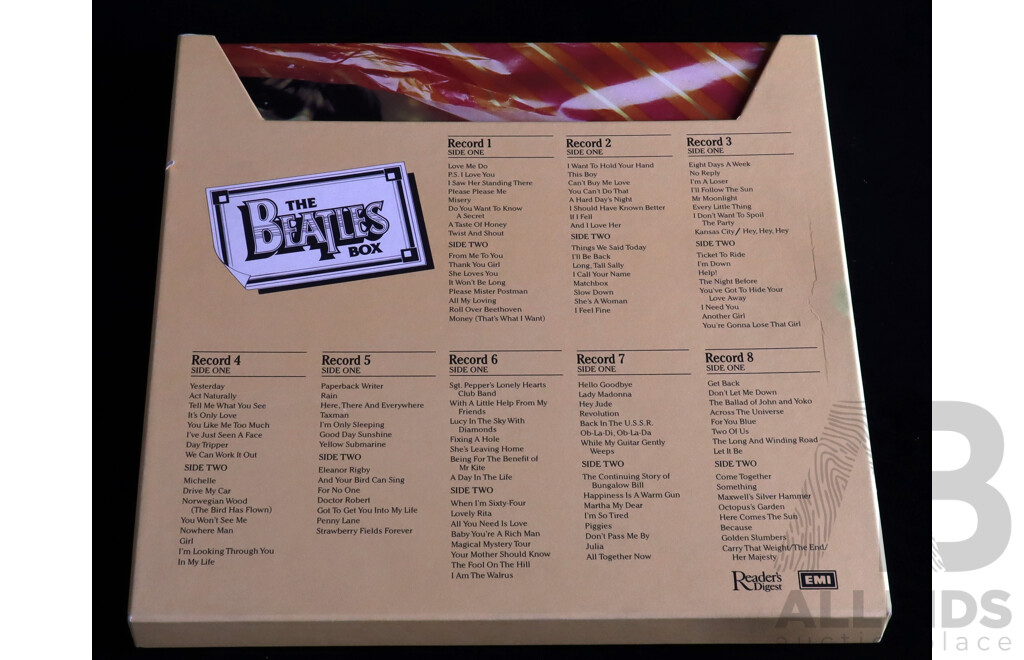 The Beatles, The Beatles Box, Eight Disc Box Set, Vinyl LP Records