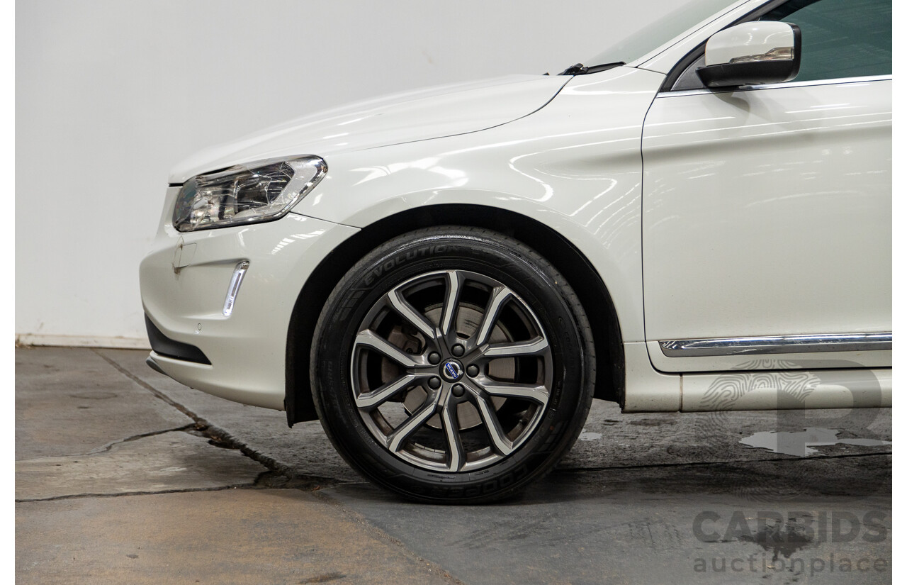 10/2015 Volvo XC60 D5 AWD Luxury DZ MY16 4d Wagon White 2.4L Turbo Diesel