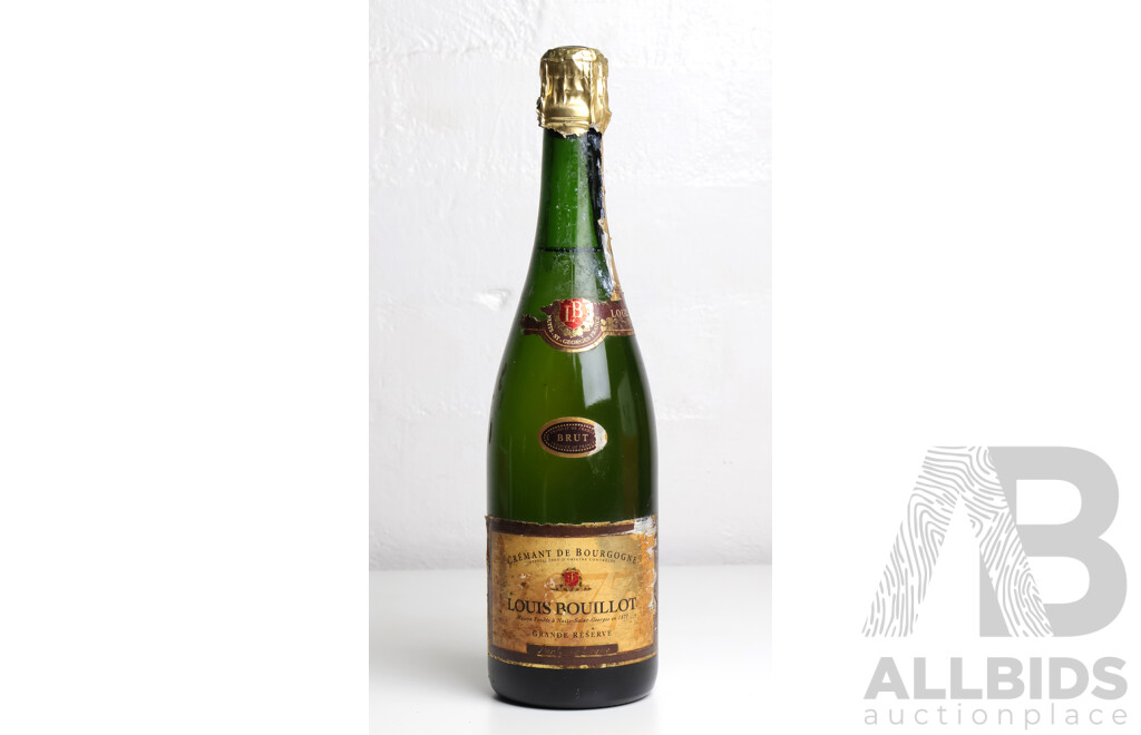 Louis Bouillot Crémant De Bourgogne Grand Reserve Brut 'Perle De Vigne'  Vintage Unknown