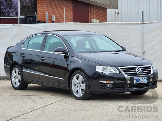 7/2010 Volkswagen Passat 125 TDI Highline 3C MY10 UPGRADE 4d Sedan Black 2.0L