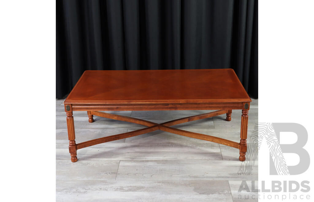 Veneer Mahogany Coffee Table