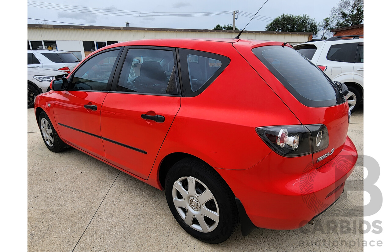 1/2007 Mazda Mazda3 NEO BK MY06 UPGRADE 5d Hatchback Red 2.0L