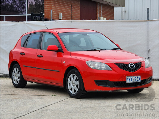 1/2007 Mazda Mazda3 NEO BK MY06 UPGRADE 5d Hatchback Red 2.0L