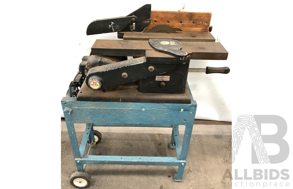 Durden Combination Planer/Table Saw with Custom  Stand