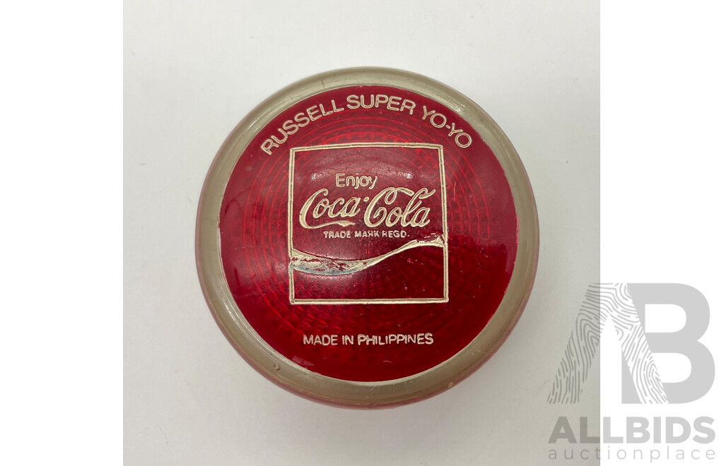 Vintage Coca Cola Russell Super Yo-Yo