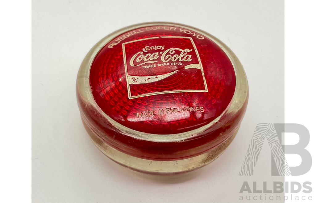 Vintage Coca Cola Russell Super Yo-Yo