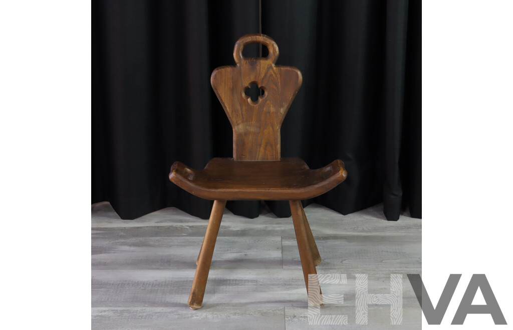 Antique Birthing Chair