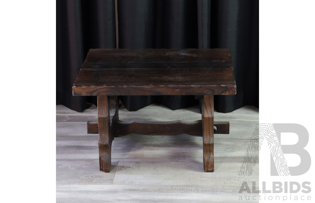 Spanish Oak Side Table