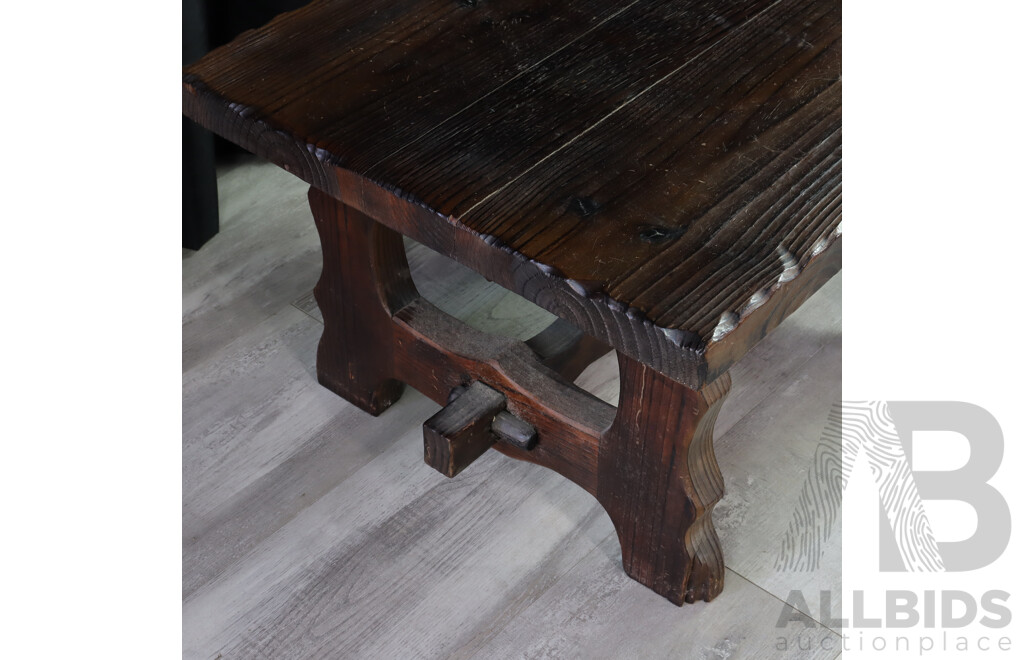 Spanish Oak Side Table