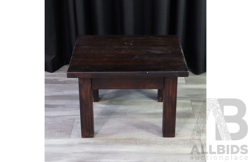 Collection of Three Timber Side Tables