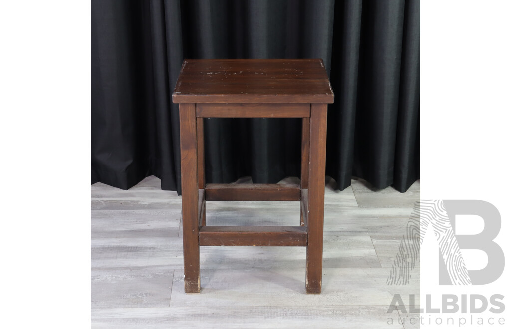 Collection of Three Timber Side Tables