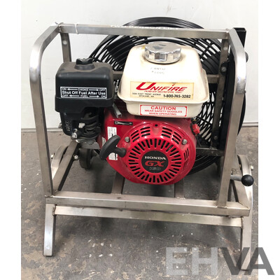 Unifire  Postive Pressure Ventilation Fan Powered by Honda GX160 5.5hp Motor