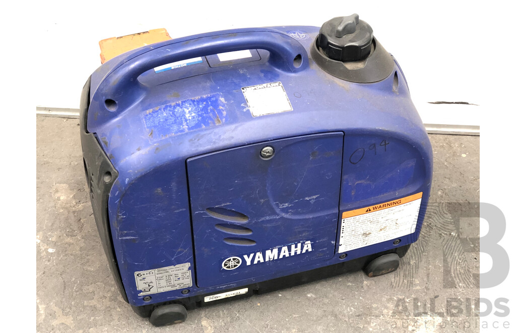 Yamaha EF1000iS Two Stroke Petrol Powered Inverter Generator