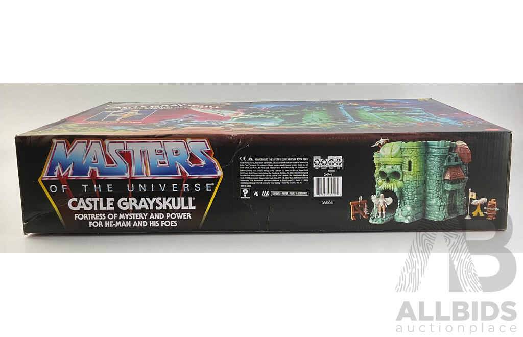 Mattel 2020 Masters of the Universe Castle Grayskull 'Fortress of Mystery and Power for He-Man and His Foes' in Sealed Packaging