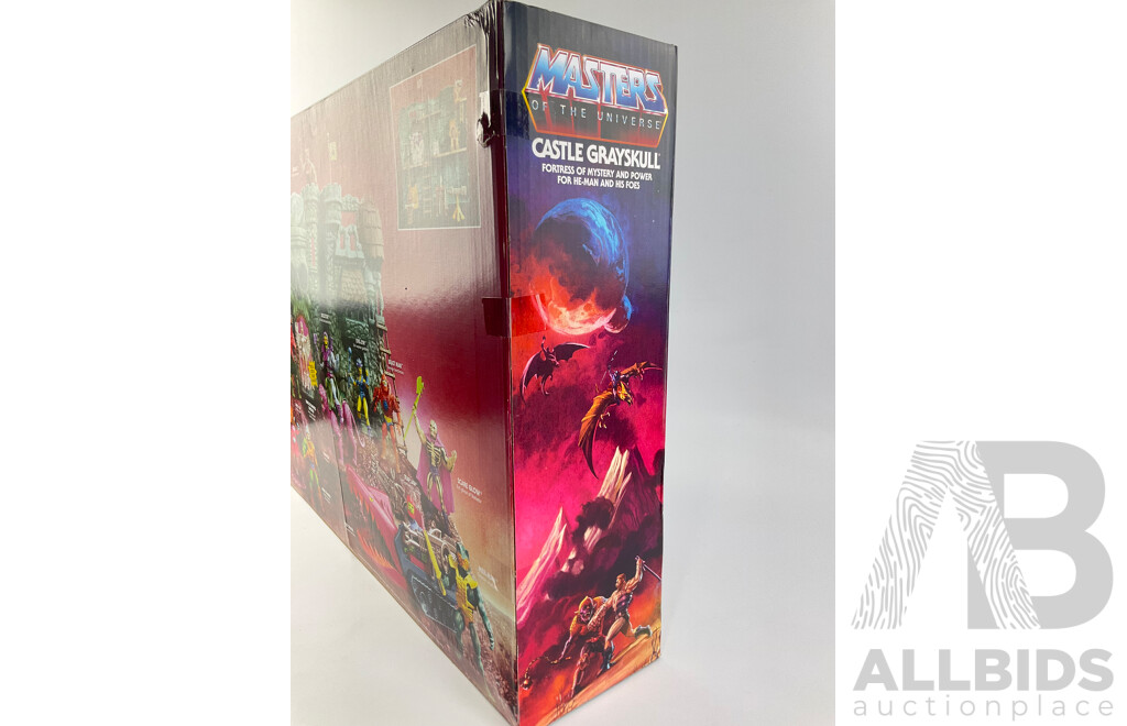 Mattel 2020 Masters of the Universe Castle Grayskull 'Fortress of Mystery and Power for He-Man and His Foes' in Sealed Packaging