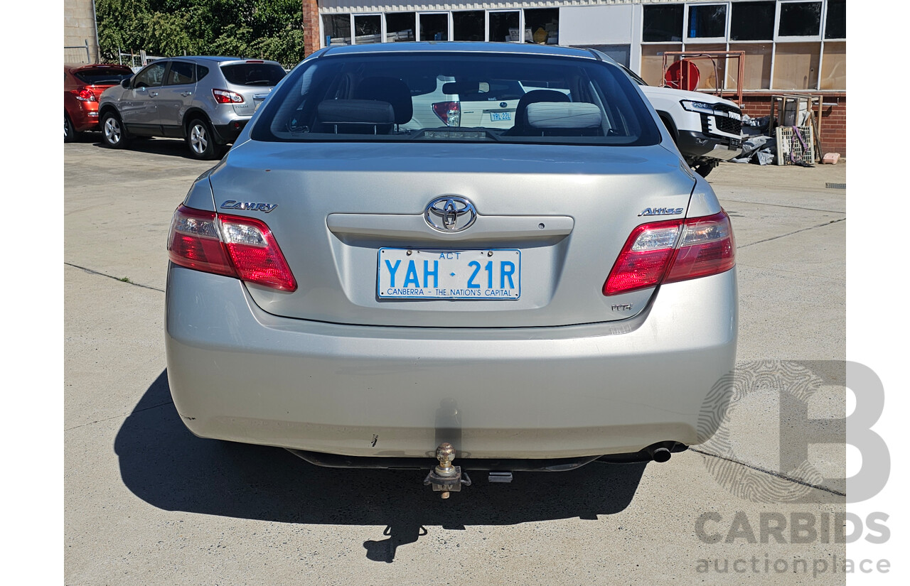 9/2008 Toyota Camry Altise ACV40R 07 UPGRADE 4d Sedan Silver 2.4L