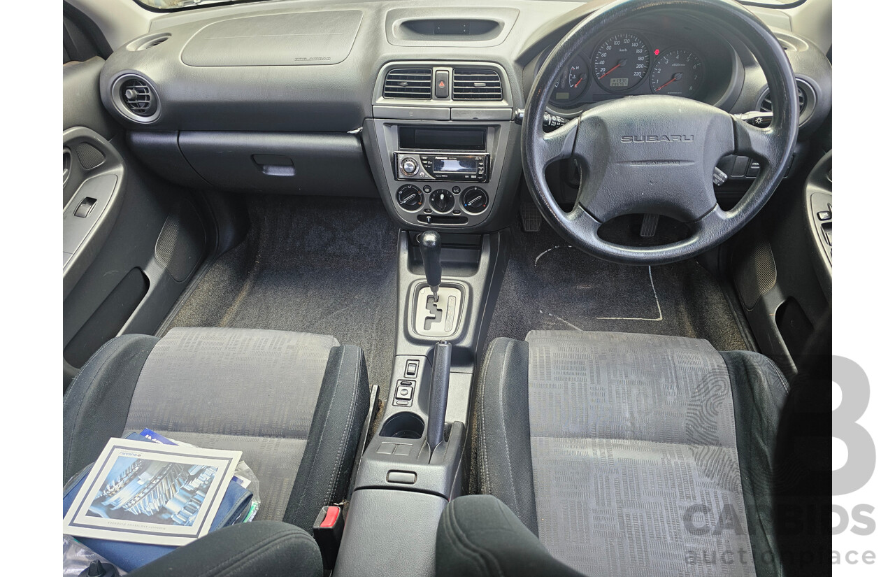 5/2003 Subaru Impreza GX (awd) MY03 5d Hatchback White 2.0L