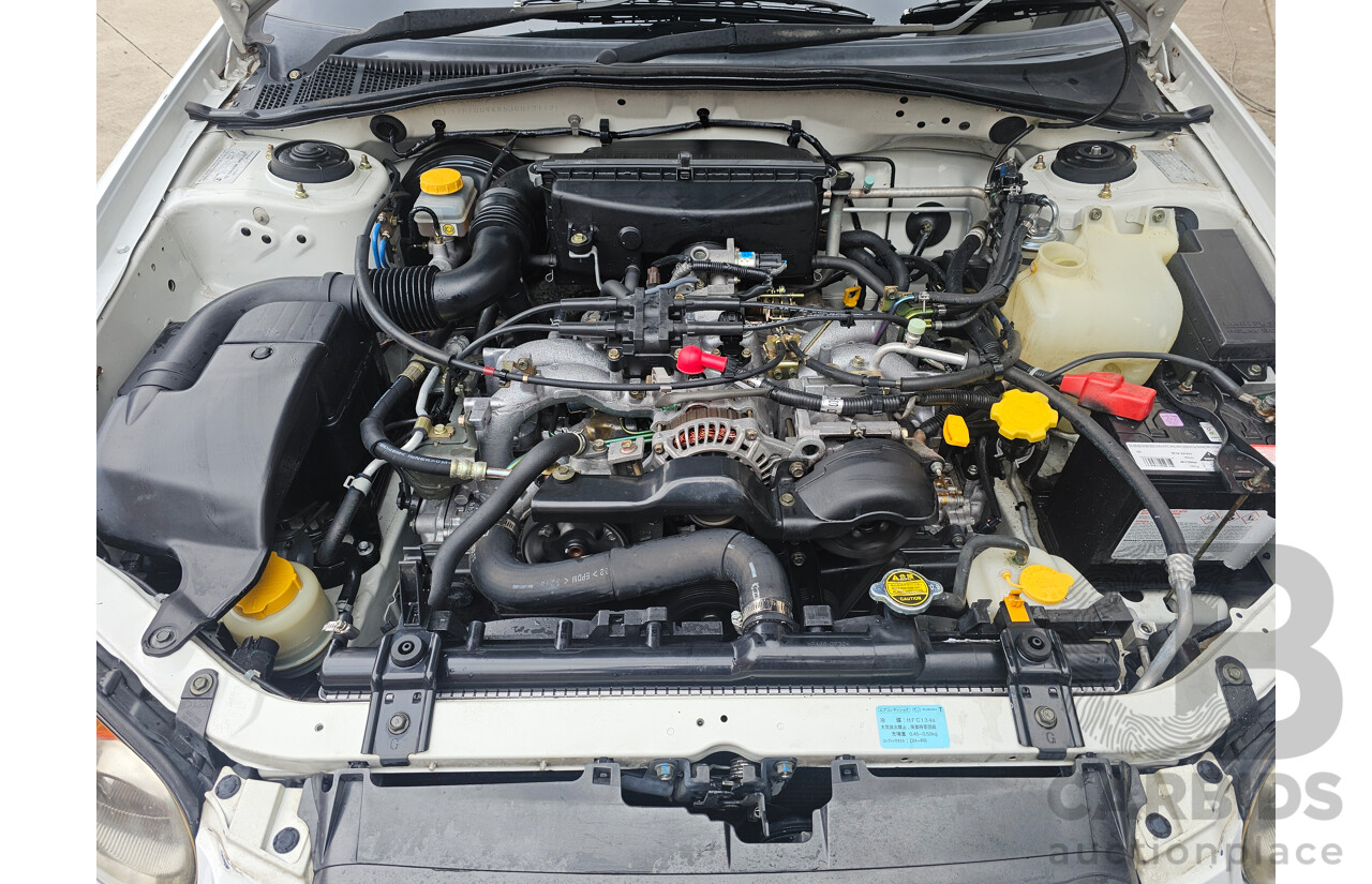 5/2003 Subaru Impreza GX (awd) MY03 5d Hatchback White 2.0L