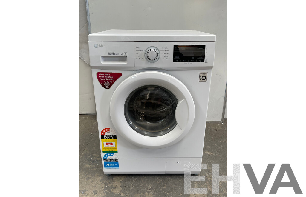 LG 7 Kg Direct Drive Front Loader Washing Machine
