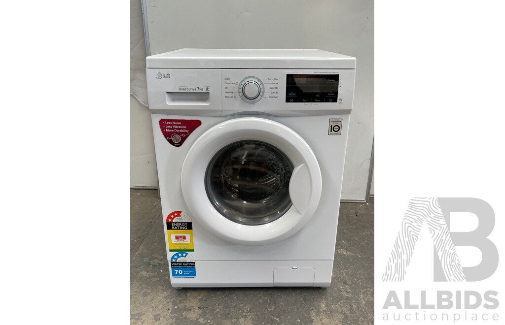 LG 7 Kg Direct Drive Front Loader Washing Machine