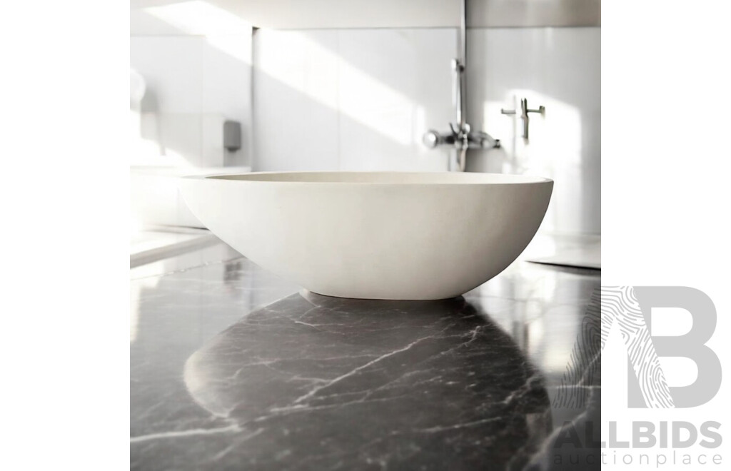 Dark Grey Terrazzo Stone Bath (1700Lx800Wx500H) - ORP $3,900.00