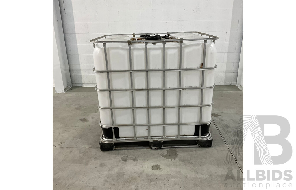 Plastic IBC Water Storage Tank with Cage