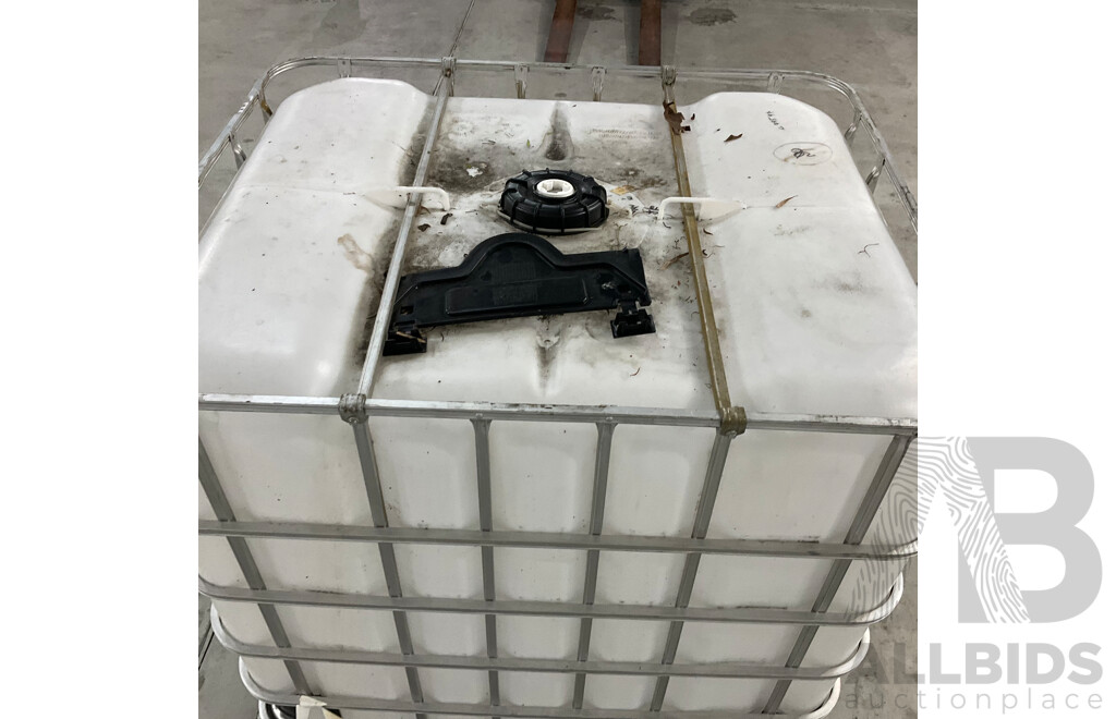 Plastic IBC Water Storage Tank with Cage