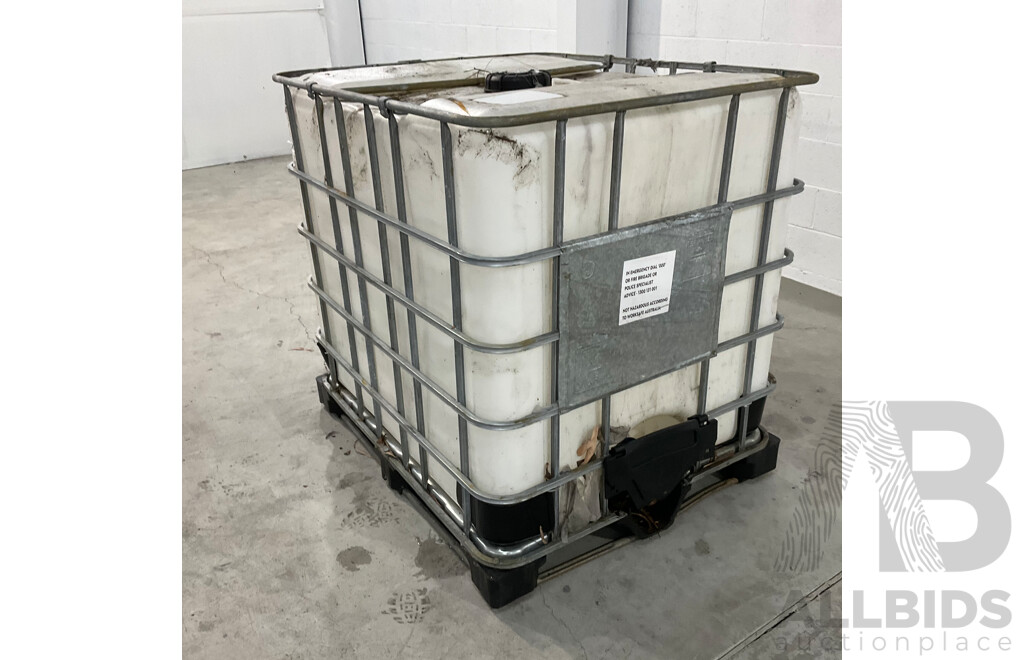 Plastic IBC Water Storage Tank with Cage